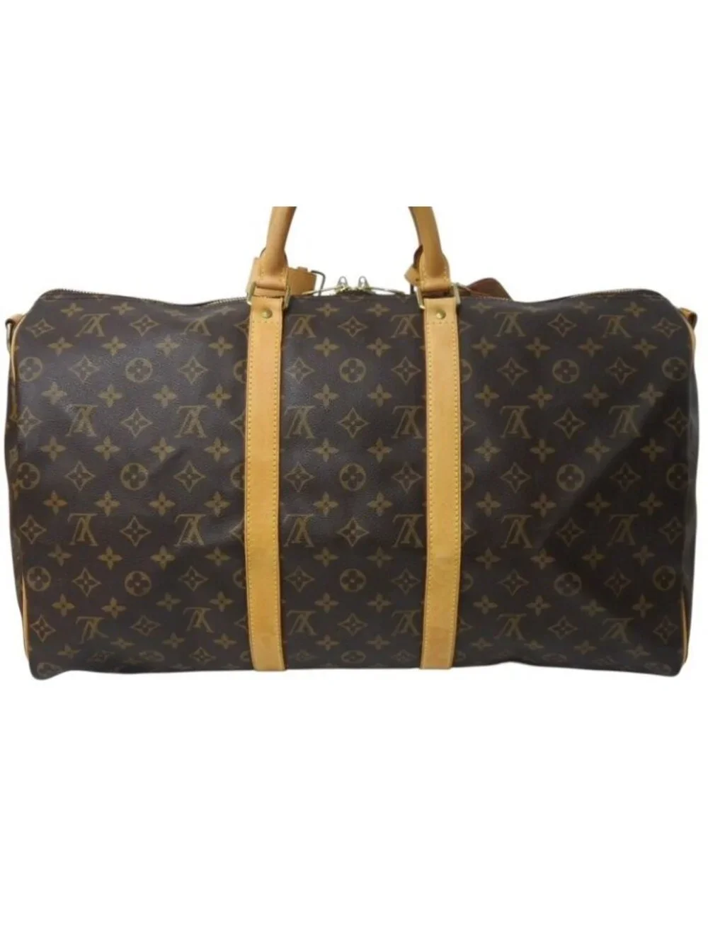 Louis Vuitton Keepall Bandouliere 50 Monogram Canvas Boston Bag